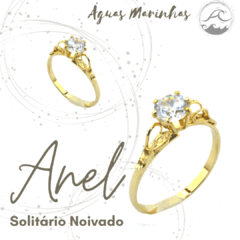 Anel Solitário Noivado - comprar online