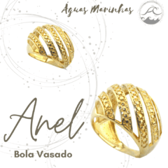 Anel bola vazado - comprar online