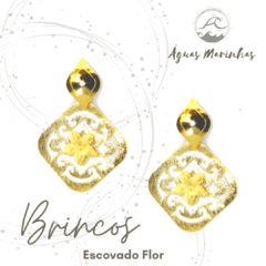 BRINCO ESCOVADO FLOR - comprar online