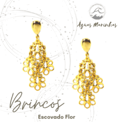 BRINCO ESCOVADO FLOR - comprar online