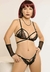 Art:L341 Conj.Triangulo con tiras y less con detalle - comprar online