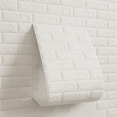 Imagem do Kit 10 Painel 3D Auto Adesivo Tijolo 70x77cm – Fácil Aplicação, Sem Sujeira