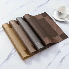 Kit 6un Jogo Americano Retangular - Mesa Posta Sousplat 45x30cm – Antiderrapante, Impermeável na internet
