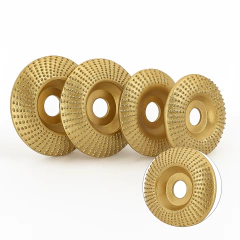 Kit 4 Discos Rebolo Angular p/ Esmerilhadeira – Aço Alto Carbono, 16mm
