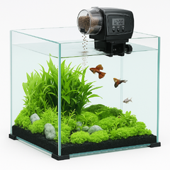 Alimentador Automático de Peixes Digital – 4 Programações Diárias p/ Aquário na internet