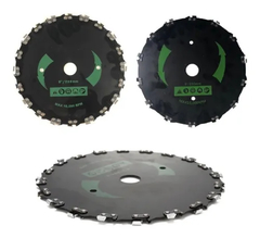 Disco Corrente p/ Roçadeira 230mm Motosserra – 20 Dentes, Furo 25,4mm, p/ Diversas Marcas