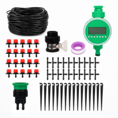 Kit Irrigação 24 Vasos Horta Gotejamento Microtubo Completo - comprar online