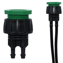 Kit Irrigação 24 Vasos Horta Gotejamento Microtubo Completo - comprar online