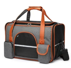 Bolsa Mala Transporte Para Cães Gatos Viagens Passeio Grande
