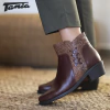 Bota Paula Caoba
