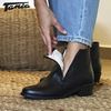 Bota Paula Negra con Abrigo - comprar online