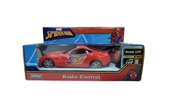 Spiderman Auto Radio Control Remoto Con Luz Escala 1:24 - Ditoys.