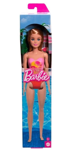 Barbie De Playa Con Traje De Baño Original - Mattel. - Crawling