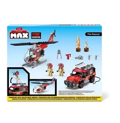 Bloques Para Armar Max Fire Bomberos 265 Piezas - Zuru. en internet
