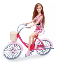 Muñeca Articulada Emma Dreams Paseo En Bicicleta