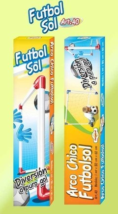 Arco De Futbol Chico en Metal Juegosol