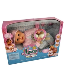 Muñeca Lucy Interactiva Con Oso De Peluche - Lalelu. - comprar online
