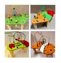 Mesa Didáctica Prono con Dibujos 3 Carriles - Didáctica.