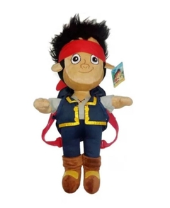 Mochila Jake El Pirata de Peluche 50 Cm - Disney.