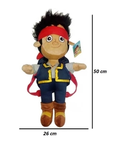Mochila Jake El Pirata de Peluche 50 Cm - Disney. en internet