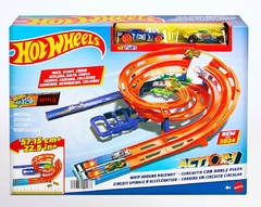 Pista Hot Wheels Circuito Con Doble Pista - Mattel.