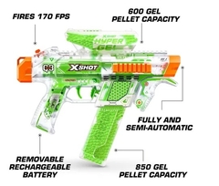 Pistola Glow Hyper Gel + 5.000 Bolitas XShot - Zuru. en internet