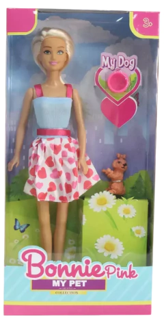 Muñeca con Perrito - Bonnie pink - comprar online