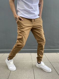 MH Jogger Cargo Leno Tostado (PA0546) - comprar online