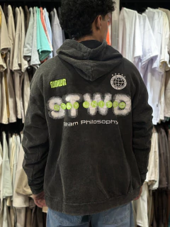 OM Hoodie Over Washed STWD (AB0783) - Cumbres