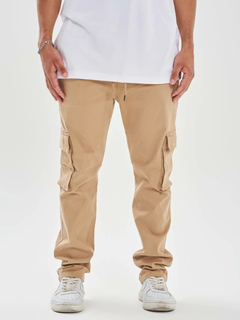 ED Pantalon Cargo Eliseo Camel (PA0586) - comprar online