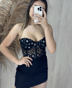 Corset Importado Flowers (KA2114) - Cumbres