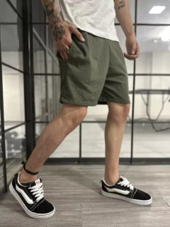 OM Bermuda Lino Habana (PA0908) - comprar online