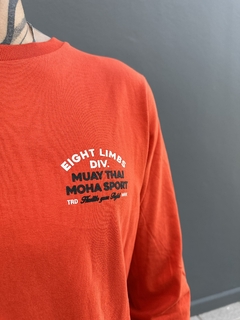 MH Remera M/L Limbs Naranja (RE1044) en internet