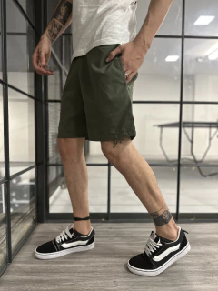 OM Bermuda Lino Habana (PA0908) - tienda online