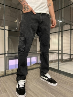 OM Pantalon Mom Cargo Laser (PA0951)
