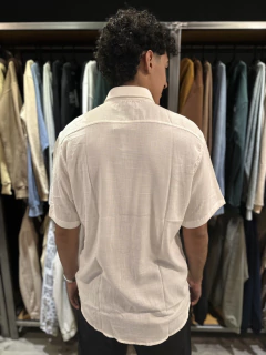 OM Camisa M/C Angra Lino (CA0095) - Cumbres