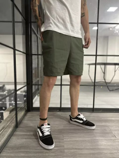 OM Bermuda Lino Habana (PA0908) - comprar online