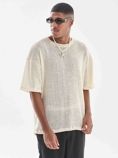 ED Remera Tejida Over Colonia (RE1250) - tienda online