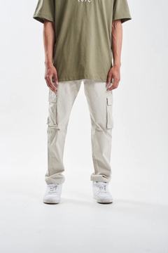 ED Pantalon Cargo Eliseo Beige (PA0539) - comprar online