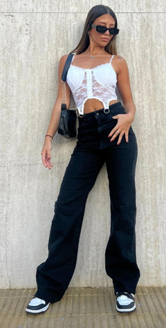 Jean Wide Leg Black (KA1026) - comprar online