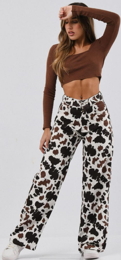 Wide Leg COW BROWN (KA2710) - comprar online