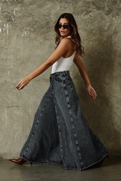 Denim Grey Ultra Wide Leg (KA2328) - comprar online