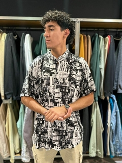 OM Camisa Lino Blacksheep (CA0253) en internet