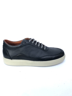 Zapatilla de cuero acordonada Talbot (28111). - comprar online