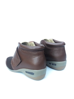 Bota de cuero con abrojo Madero (389) - Calzados Miguel Angel - Zapatos de cuero