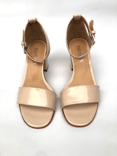Sandalia de cuero charol Barbieri (20-48) - Calzados Miguel Angel - Zapatos de cuero