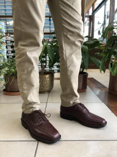 Zapato de cuero acordonado Cavatini H (70-3510) - tienda online