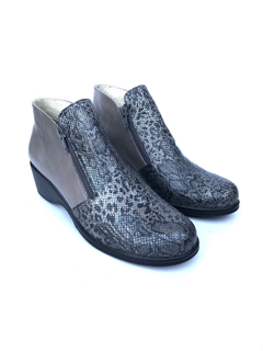 Bota de cuero combinada Kalel (1147) - comprar online