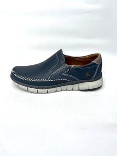 Náutico de cuero con elásticos Cavatini H (70-5127) - comprar online