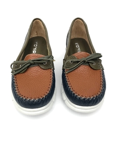 Mocasín de cuero combinado Kalel (1915) en internet